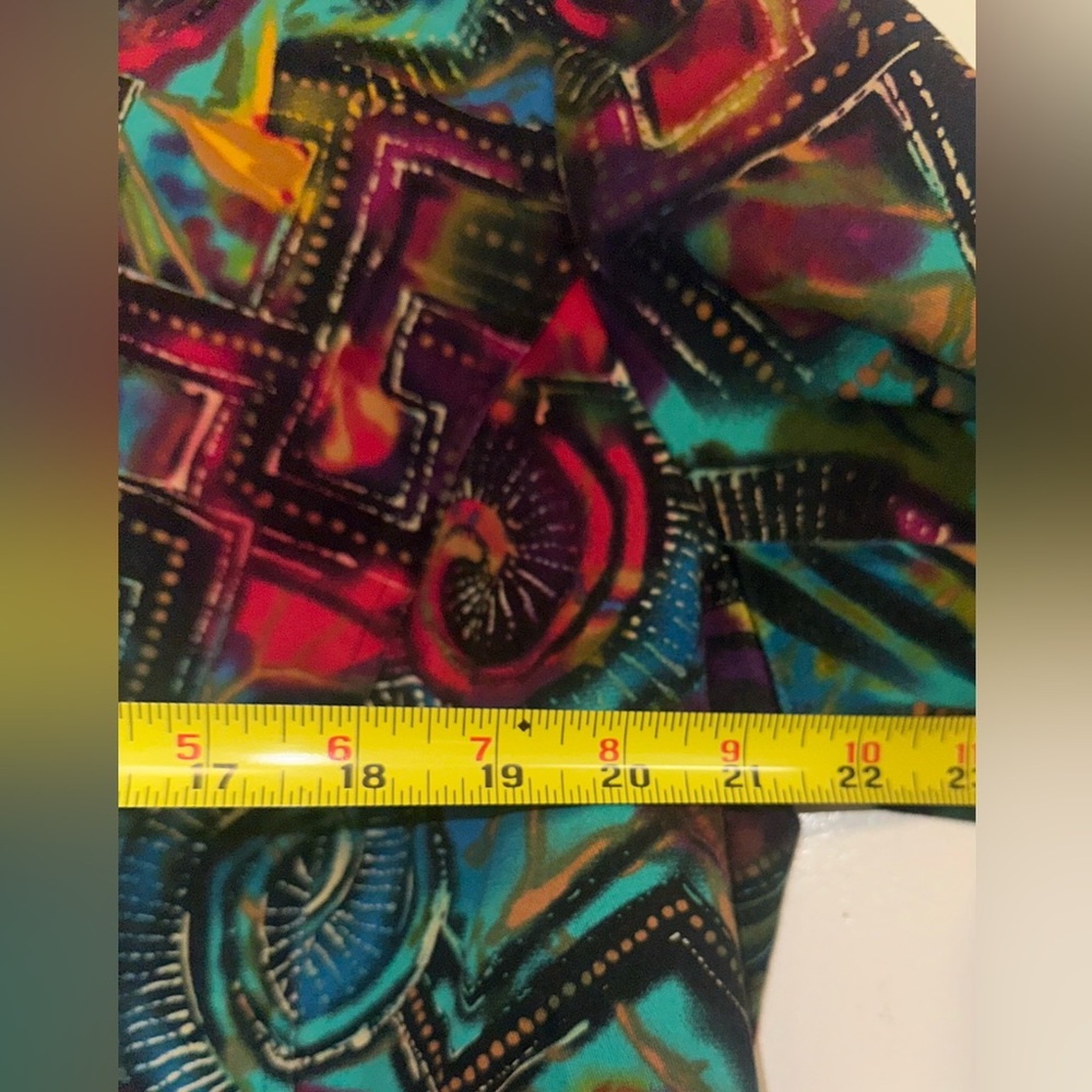 Chico's Multicolor Abstract Jacket - Picture 7 of 11